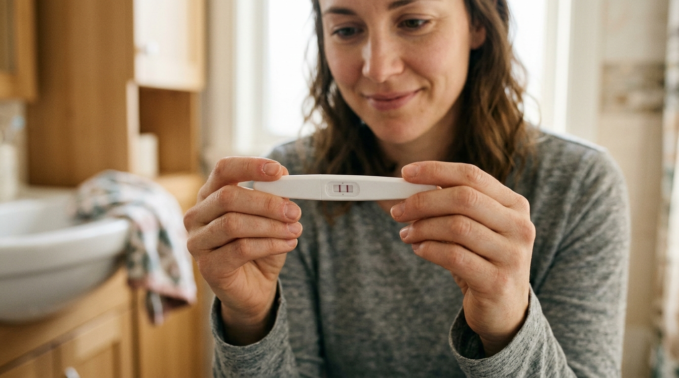 what happens after a surrogate gets a positive p fc832d64